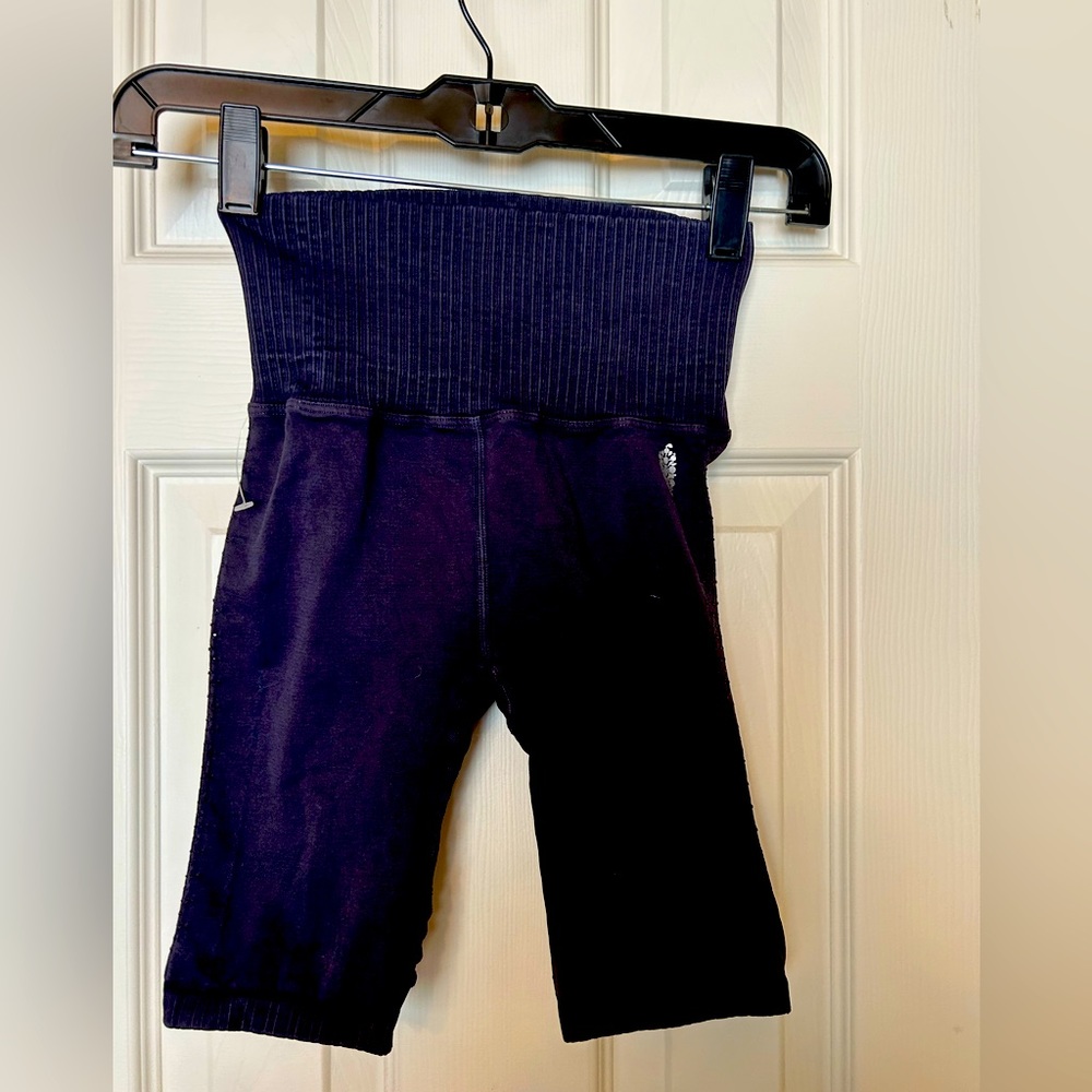 Black Free People Spandex Shorts